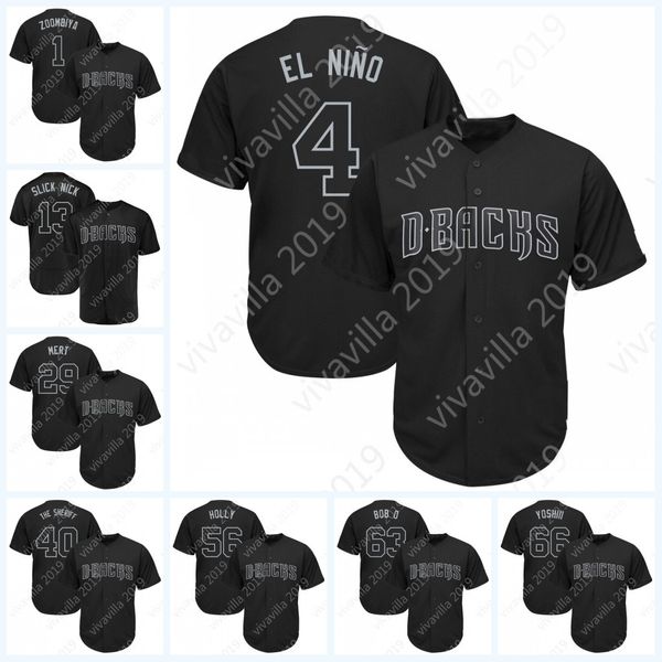 

2019 Black Arizona 4 Ketel Marte EL NIÑO 29 Merrill Kelly MERT 40 Andrew Chafin THE SHERIFF 53 Christian C Walker