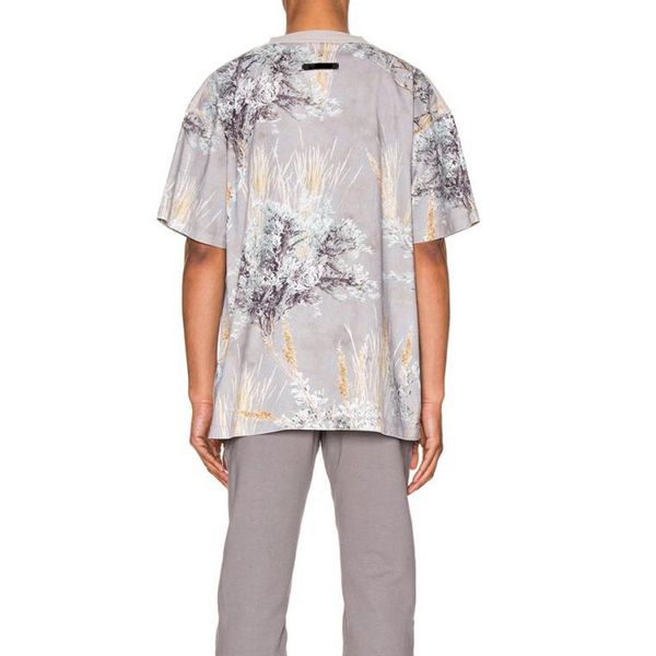 

2020fw fashion flower steppe soul camouflage tee printed short sleeves men women couple casual tees street skateboard t-shirt, White;black