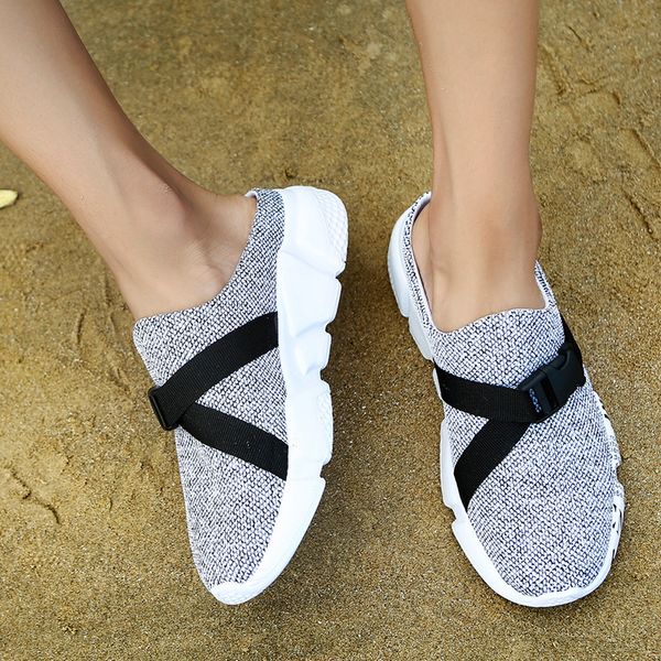 

designer- summer sandals lightweight slides footwear mens beach slippers, Black