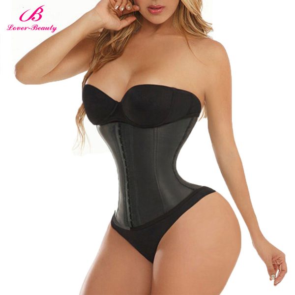 

тренер любовника женщины красоты сексуальный cincher грудью корсет тела формирователь корректирующее белье 9 стальные кости латекс талии для