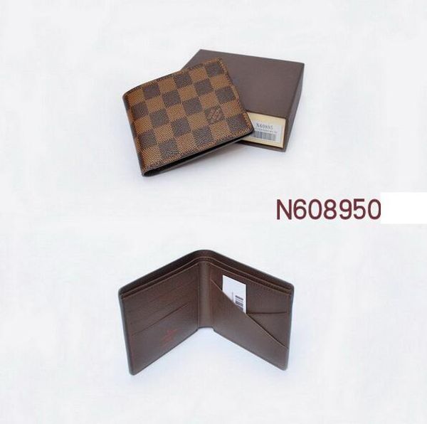 

2019 дизайнер кошелек высокого качества мужская Кошелек Держатели Классический Бр