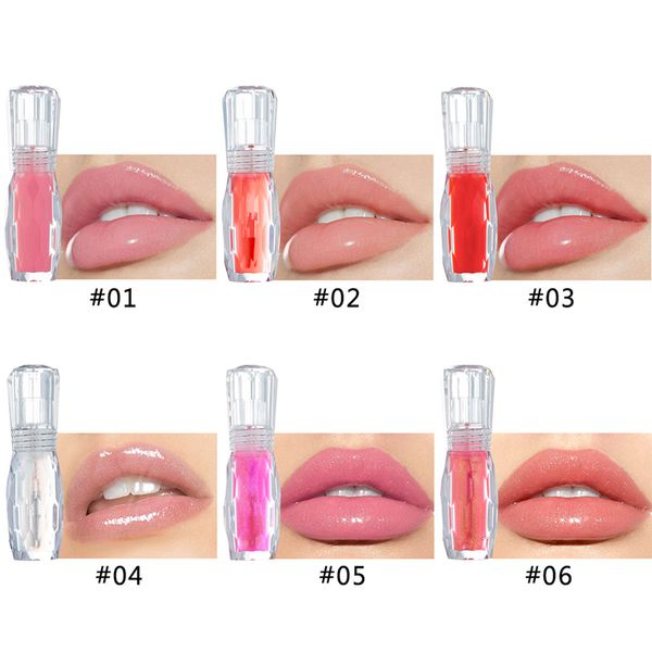 

love bety new 3d crystal jelly lip gloss liquid lipstick waterproof matte lipstick set moisturizer nude make up glitter