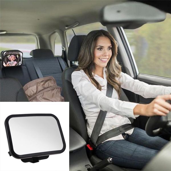 

adjustable wide car rear view mirror baby child seat car safety as picture mirror