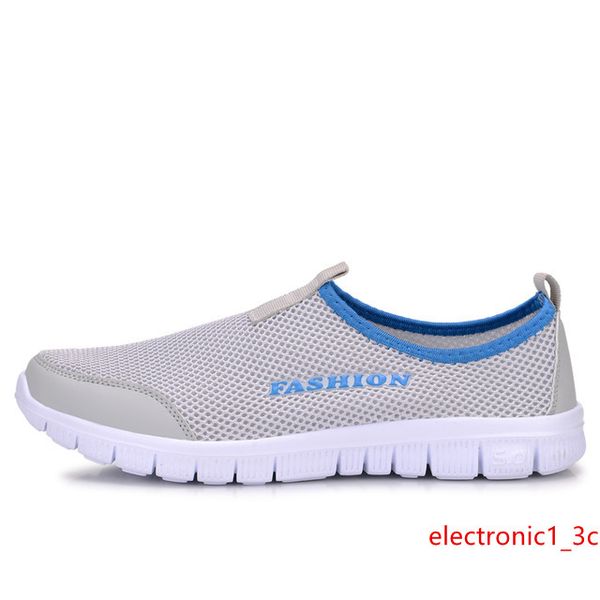 

apple green new men summer shoes sneakers mesh breathable upstream shoes breathable slip-on flats water shoes