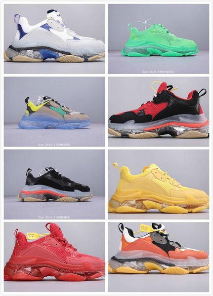 

лучшее качество 2019 unisex new тройных-s кроссовок мужской легкоатлетической спортивной обуви женской futbol zapatillas взрослых тапки 36-4