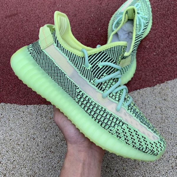 

модельер мужчины женщина kanye наутек баскетбол обуви для платформы мужской звезды тапки роскошных зеленого носка кроссовок