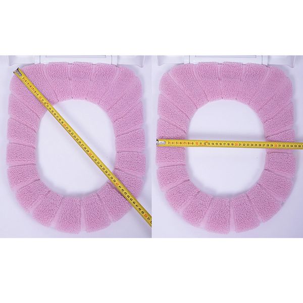 

fuzzy soft toilet seat cover nordic toilet mat warm winter cushion home bathroom sep99