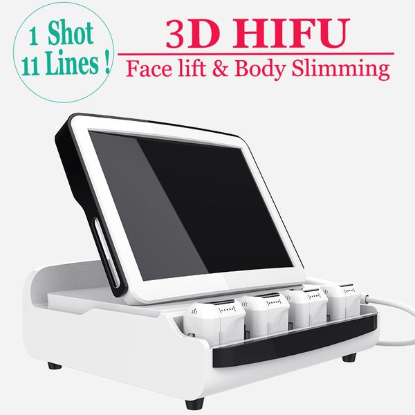 

non surgical 3d hifu face lift machine anti wrinkle finelines smas layer hifu ultrasound skin lifting machine, Black;white