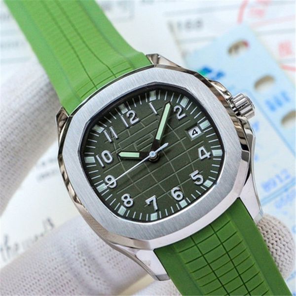 

Роскошный топ aquanaut nautilus 5167 механизм с автоподзаводом удобный резиновый тропический ремешок Мужские спортивные часы SIHH часы Baselworld наручные часы