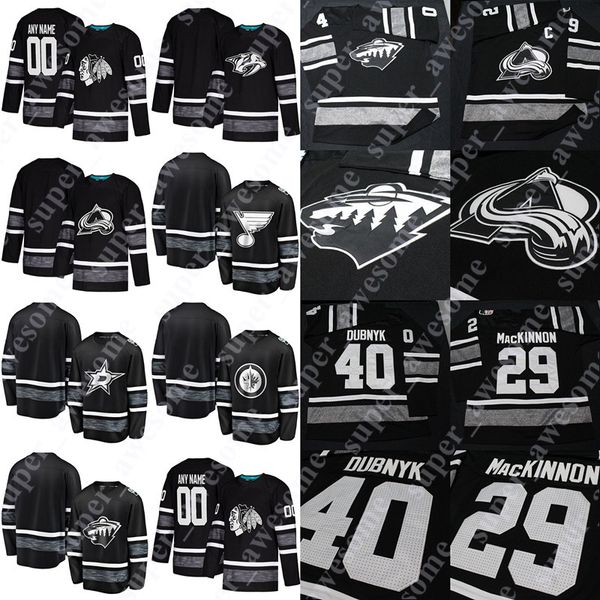 

2019 All Star Game Jersey Nathan MacKinnon Patrick Kane Ryan O'Reilly Mark Scheifele Blake Wheeler Miro Heiskanen Devan Dubnyk Rinne Josi