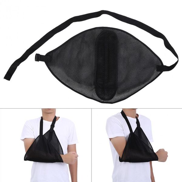 

2 colors medical mesh arm sling adjustable shoulder immobilizer wrist elbow fracture dislocation support injury sprain arm brace
