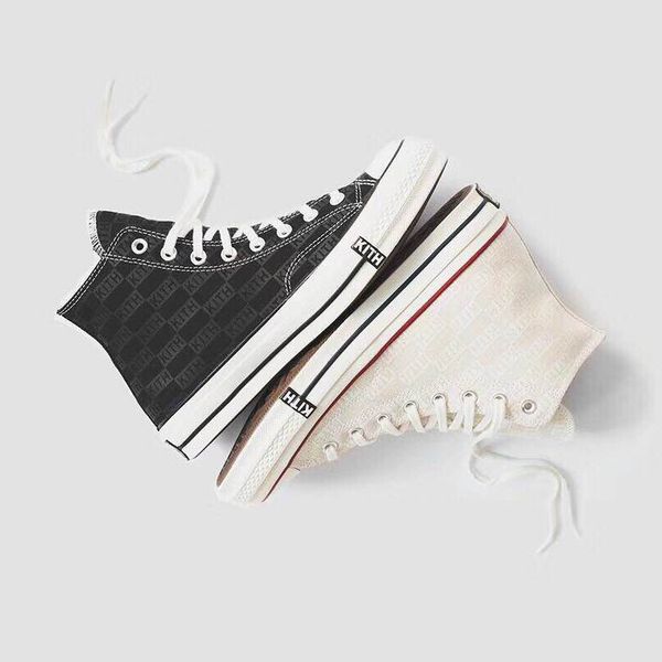 

2019 новый кит х высокие повседневная обувь 1970 женщины мужчины чак 70 черный пергаме