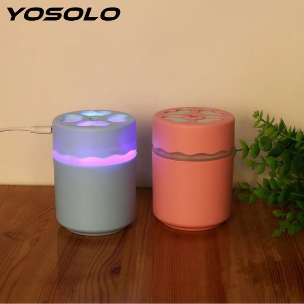 

yosolo 230ml essential oil diffuser ultrasonic cool mist maker usb car humidifier air aroma air purifier for home office car