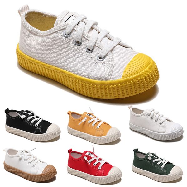 

non-brand lazy kids shoes slip on canvas shoes boy girl baby children sneakers fashion casual shoes 20-31 red white 14 ing