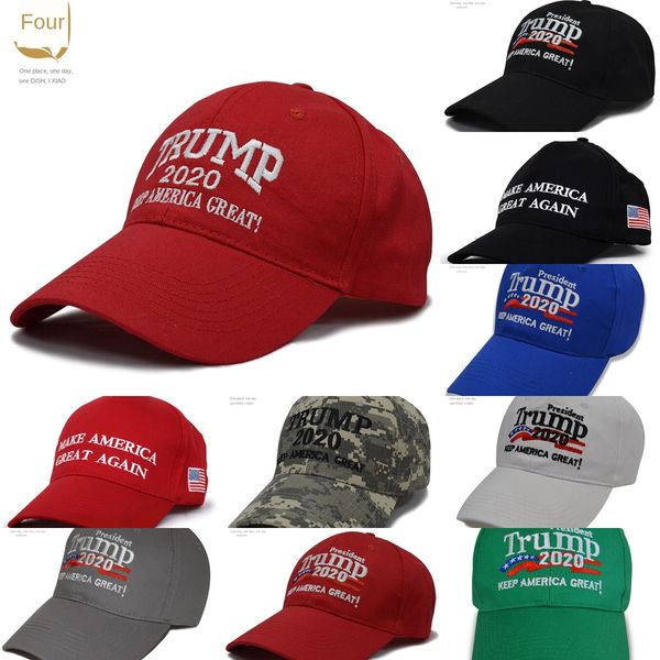 

gtrba embroidery trump 2020 hat 6 colors donald trump snapback mens trump republican sports caps womens hat outdoor baseball cap, Blue;gray
