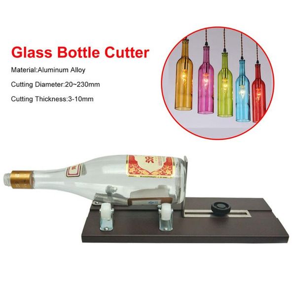 

creative glass beer wine bottle recycle cutter create glass sculptures cutting machine jar craft machine recycle tool kits