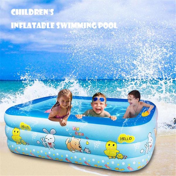 

1 pc zomer verdikte opblaasbare zwembad familie kids kinderen volwassen spelen bad outdoor indoor water zwembad