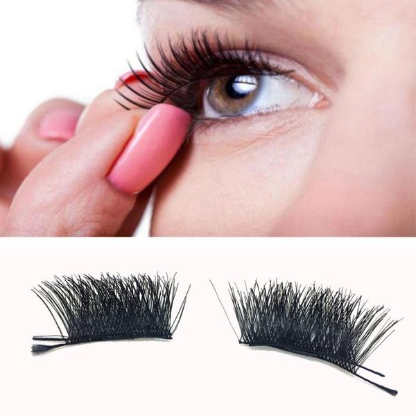 

1 pair 4pcs magnet false eyelashes new ultra-thin 0.2mm adjustable false eyelashes lashes reusable magnet lashes 30p1214