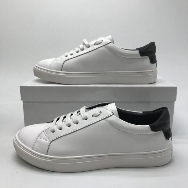 

2019 designer shoes two-toned urban sneaker leather trainers black white stripe size 36-45 fashion party shoes casual shoes men women size