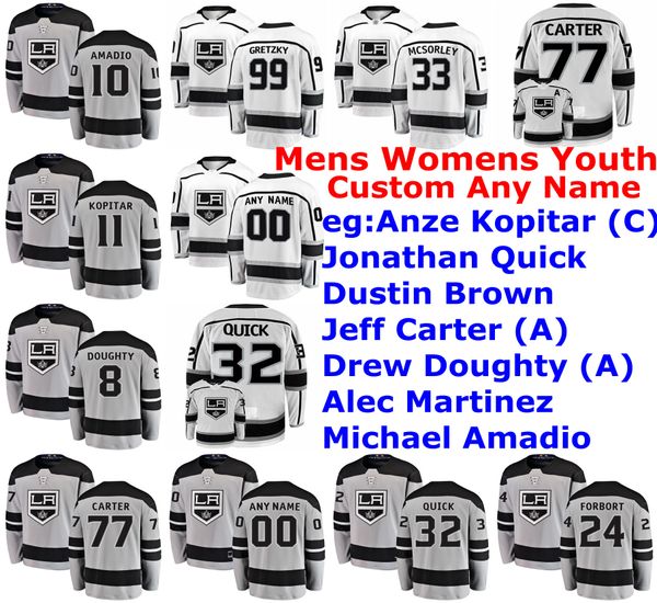 

los angeles kings jerseys womens nikolai prokhorkin jersey tyler toffoli austin wagner ben hutton macdermid hockey jerseys custom stitched, Black;red