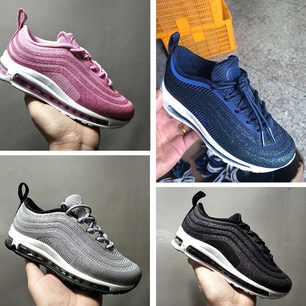 

Boys Girls Kids Sean Wotherspoon 1 97 multi Corduroy Parent-child shoe Children baby Sneakers Trainers high Quality Running Shoes Size 28-35