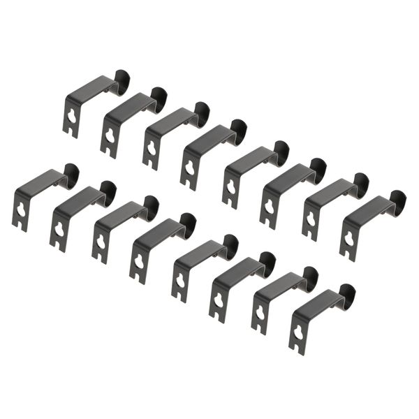 

16 pieces iron practical curtain pole bracket curtain rod bracket,adjustable