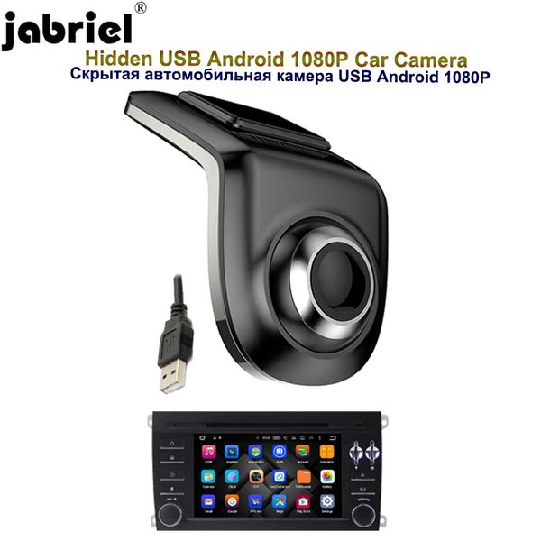 

jabriel hidden hd 1080p car camera usb driving recorder dash camera android large screen navigation adas starlight night car dvr