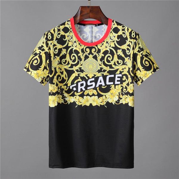 

Мужская Новая Марка Деньги Письмо Печати Футболки Футболка С Коротким Рукавом Ди