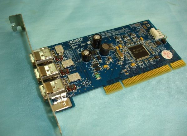

100% tested work perfect for ioi-4343t rev 2.2 3 1394a(firewire