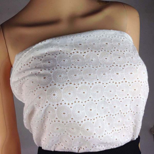 

white lace voile sewing embroidery fabric dress,1yard swiss 90*130cm,cotton eyelet lace tissu cotton fabrics,patchwork for cloth smsoh