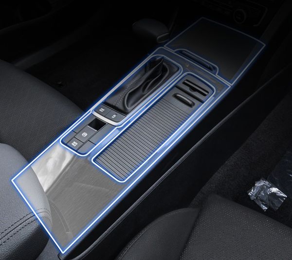 

lsrtw2017 tpu car central control gear dashboard film protective sticker for kia k5 optima 2016 2017 2018 2019 anti-scratch