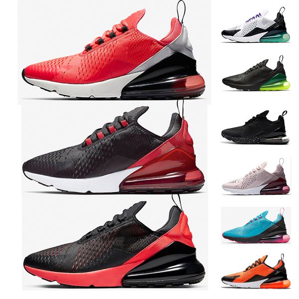 

nike air max 270 лучшее качество тройного черные мужская обувь 2020 платина оттенок еле rose женщин мужских кроссовок спортивного тренер cha