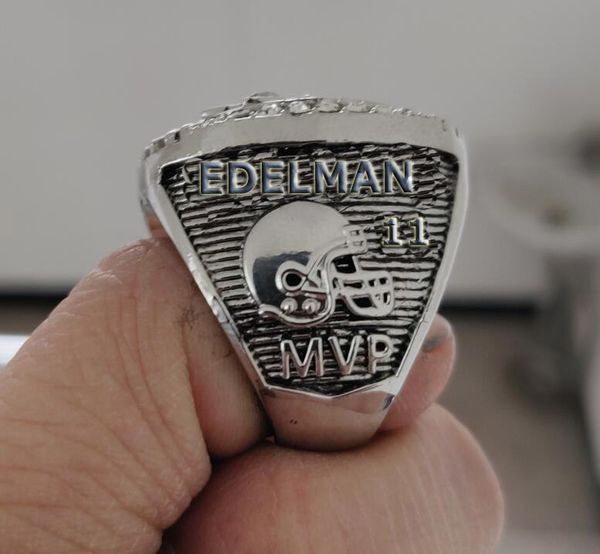 

2018 2019 england patriot champion hip ring edelman mvp brady fan men gift whole ale drop hipping