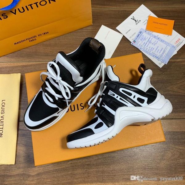

lovers casual shoes men shoes new fashion men sports shoes sneaker black orange walking dirty dad women's fashion