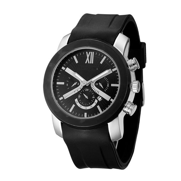 

fashion mens smile face watch ladies designer luxury watches with black rubber roman numerals wristwatch gold engraved watch girlfriend gift, Slivery;brown