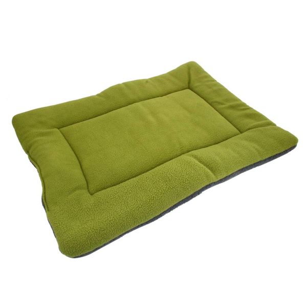 

моющийся soft удобный шелковый вата bed мат подушка для pet green l