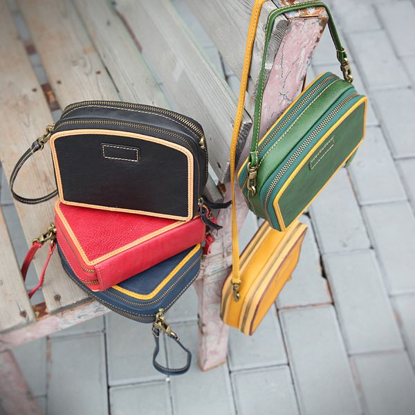

2019 new women's bag original retro leather women's bag messenger small square
