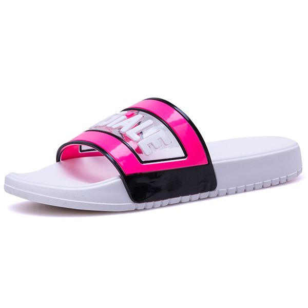 

summer shoes woman indoor flip flops anti skid slides home slippers women breathable mules house shoes zapatos de mujer, Black