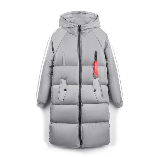 

korean style men clothes winter warm cotton-padded outdoor workwear thick male parka coat casual zippers hooded down jacket 3xl, Black