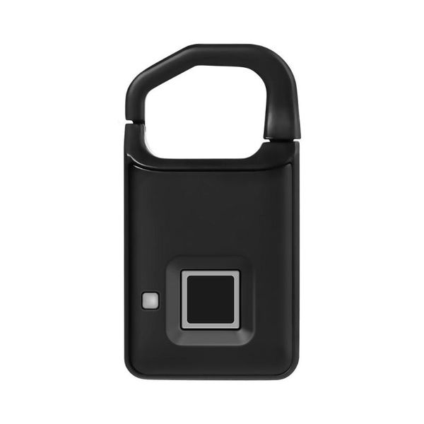 

anytek p4 fingerprint lock usb charging smart keyless anti-theft padlock car