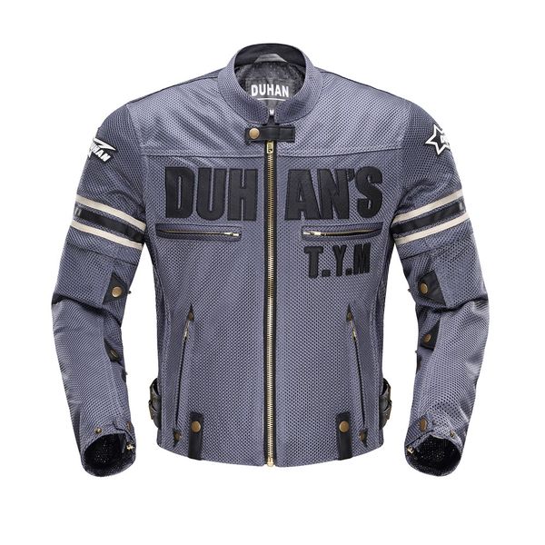 

duhan summer men's motorcycle jacket motocross off-road jacket motor racing breathable mesh moto protective gear