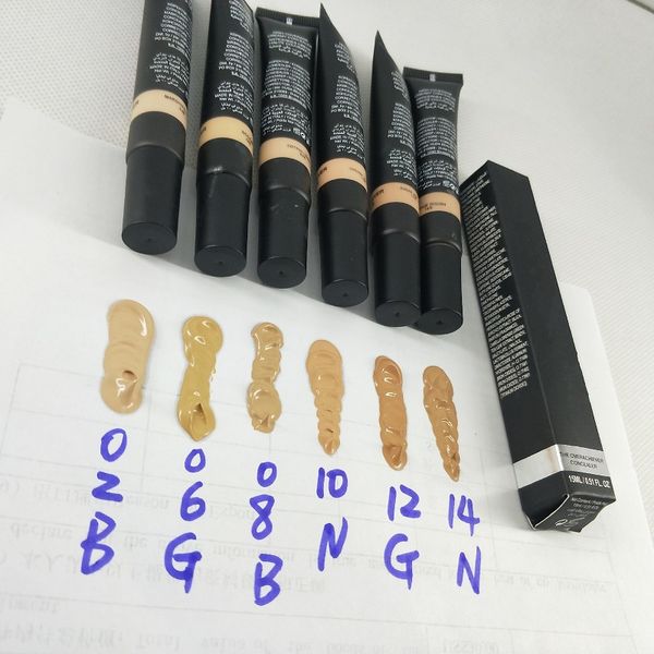 

2019 готов к отправке 6 цветов консилер основа макияж крышка грунтовка консилер баз