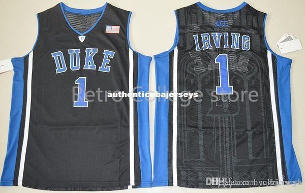 

#1 duke blue devils basketball jerseys mens 100% double stitched xs-6xl vest jerseys, Black;blue