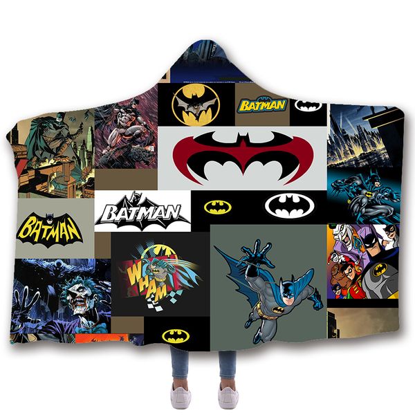 

anime print hooded blanket fleece blankets throws for beds blankets double layered velvet wearable hippie dorm decor blanket