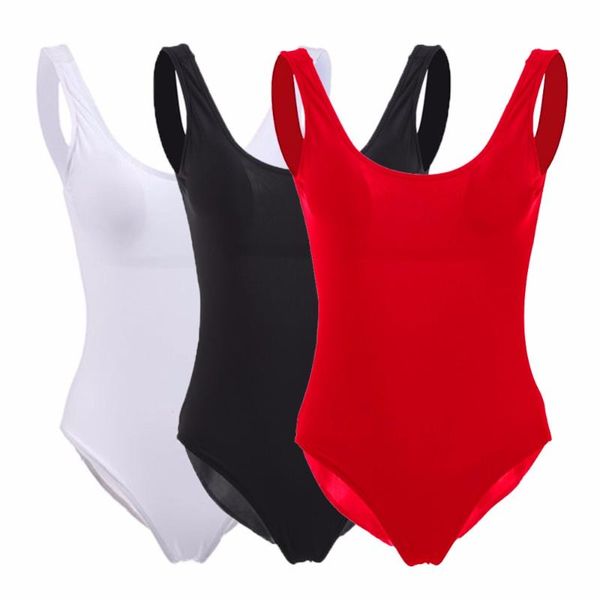 

women's one piece swimwear high cut monokini backless swimsuit swim bikini lingerie women new, White;black