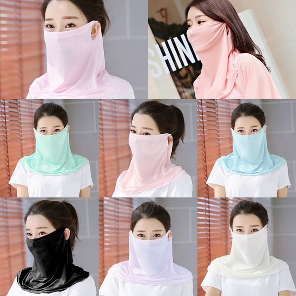 

01dhi high fishing outdoors fishing tube multi-functional bandana scarf headband face mask headband outdoor elastic buffs bandana scarflot, Black