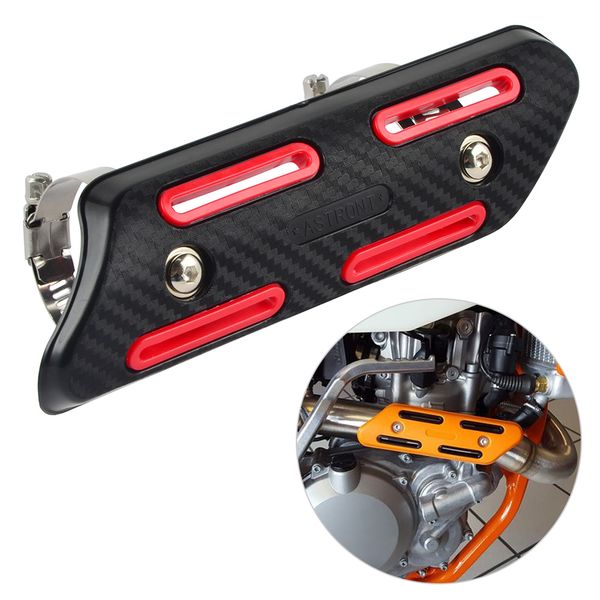 

25-51mm exhaust heat protector shield for yamaha crf crfx yzf wrf rmz rmx drz 250 400 450