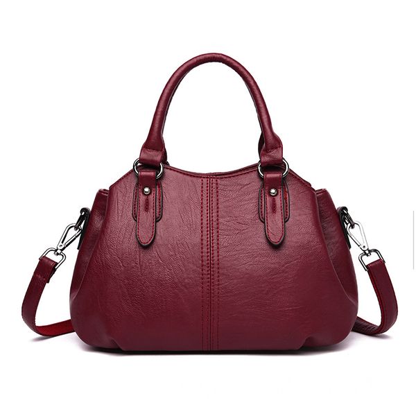 

women's bag,2019, new style, simple and fashionable handbag, casual messenger bag, large capacity