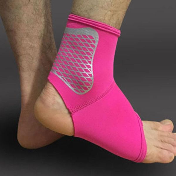 

голеностопного protector высокое качество дышащий полиэстер волокна запуск brace спорт женщины мужчины профессиональные упругие лодыжки гвар, Blue;black