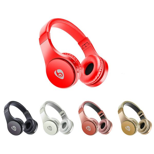 

S55 беспроводные наушники Bluetooth с Регулируемое оголовье Микрофон Bluetooth TF Поддержка